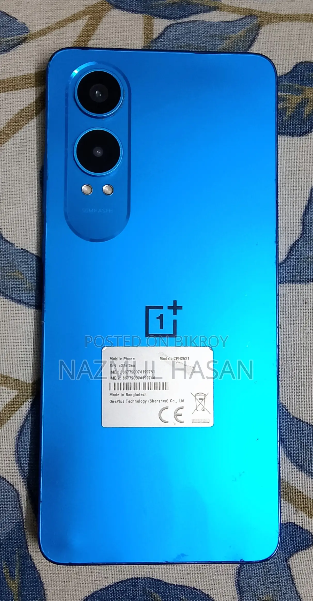OnePlus Nord CE 5G 256 GB Blue