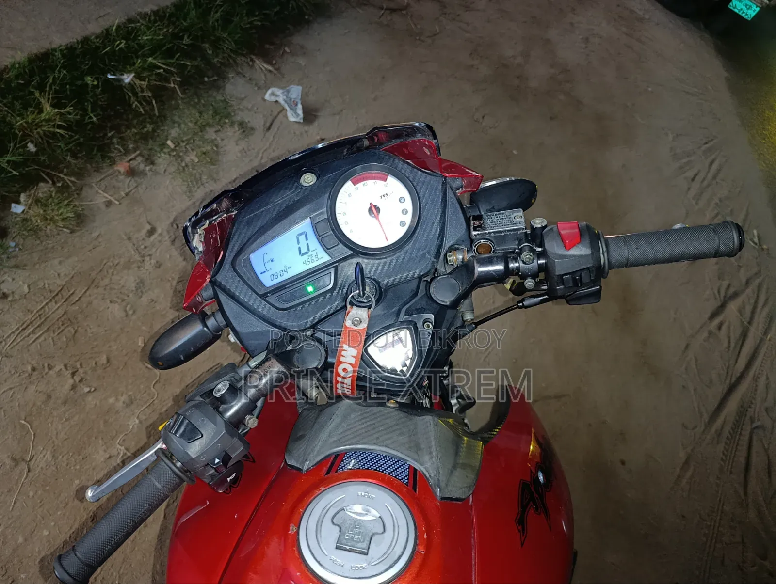 TVS Apache RTR 160 2V 2018 Red