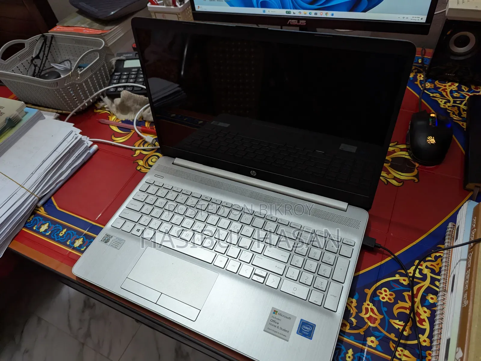 Laptop HP 15s 4GB Intel Celeron SSD 256GB