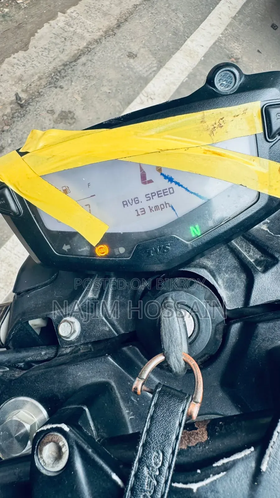 TVS Apache RTR 160 4V 2023 Black