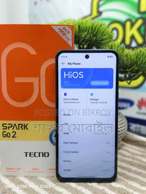 Tecno Spark Go 64 GB Black