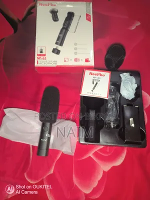 মাইক্রোফোন বিক্রি করা হবে একেবারে নতুন