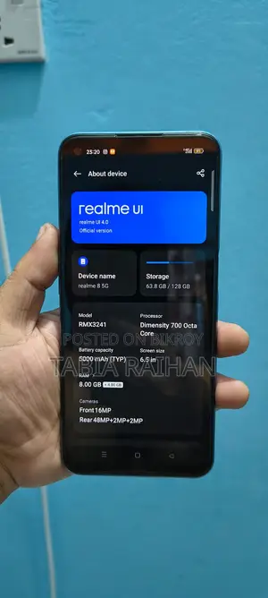 Realme 8 5G 128 GB Blue