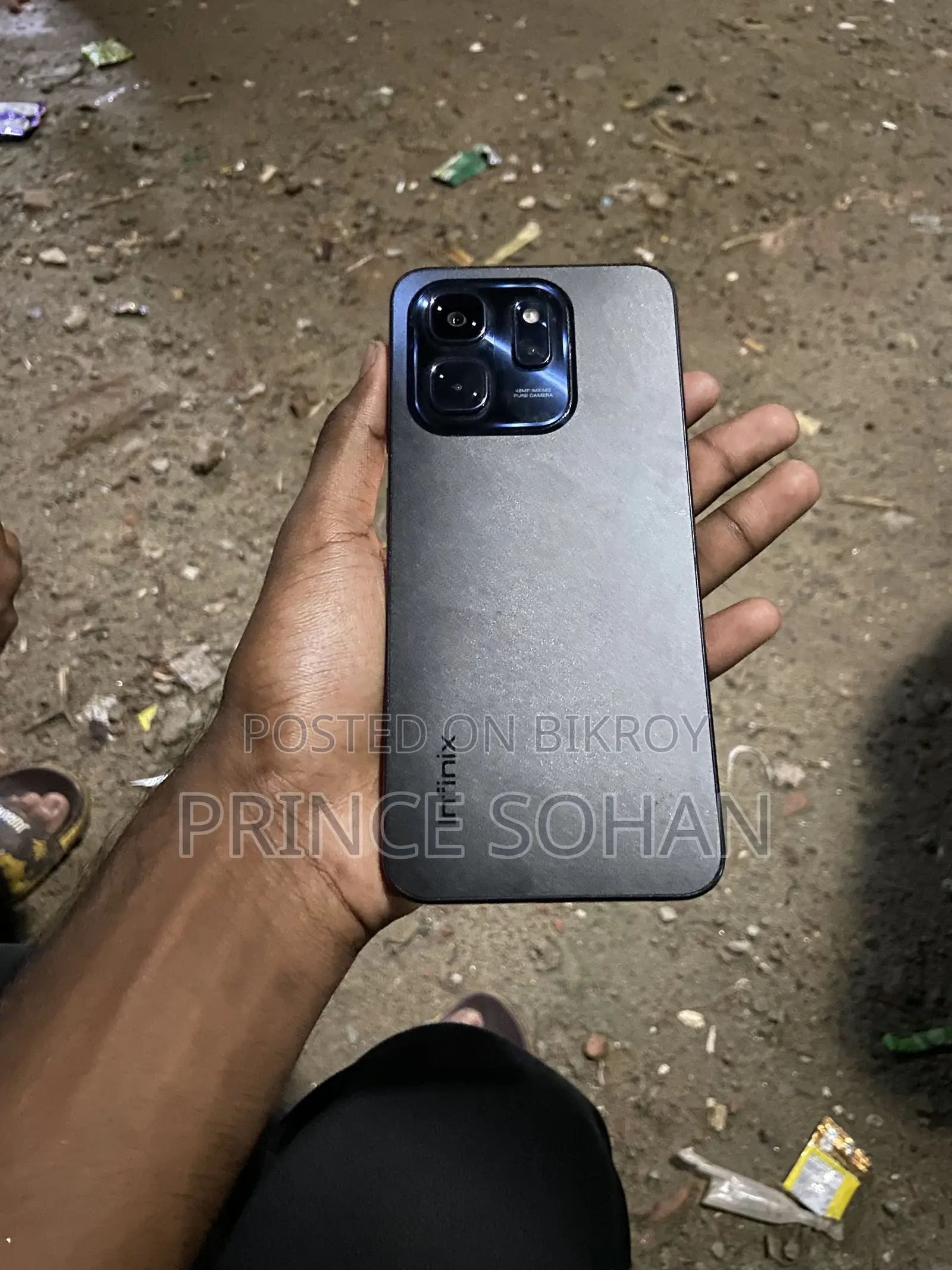 Infinix Hot 50i 128 GB Black