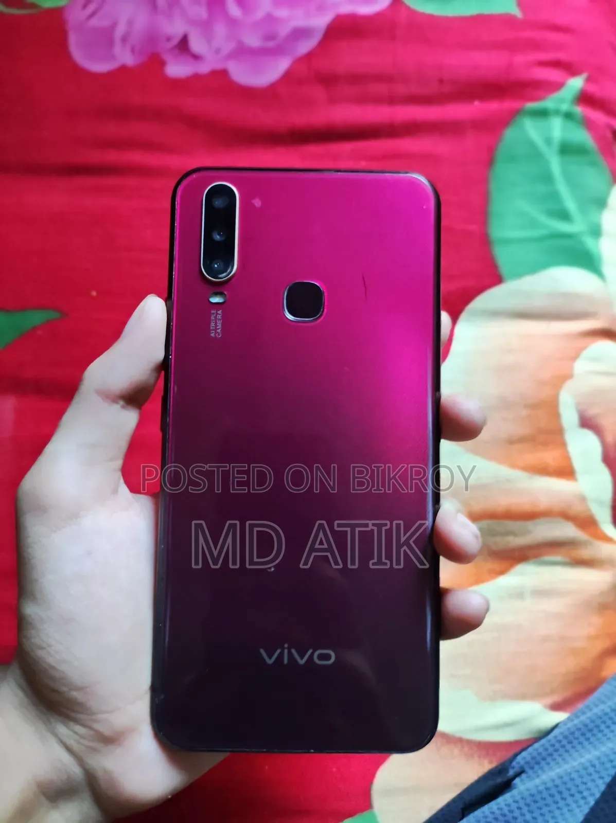 Vivo Y15 64 GB Red