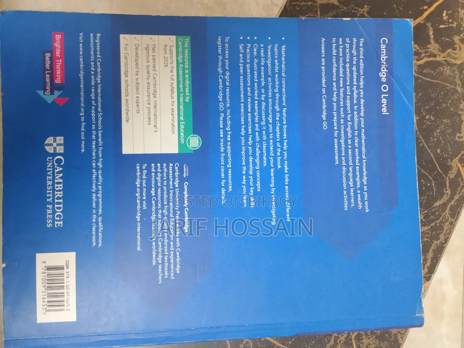 O Levels Maths D Book