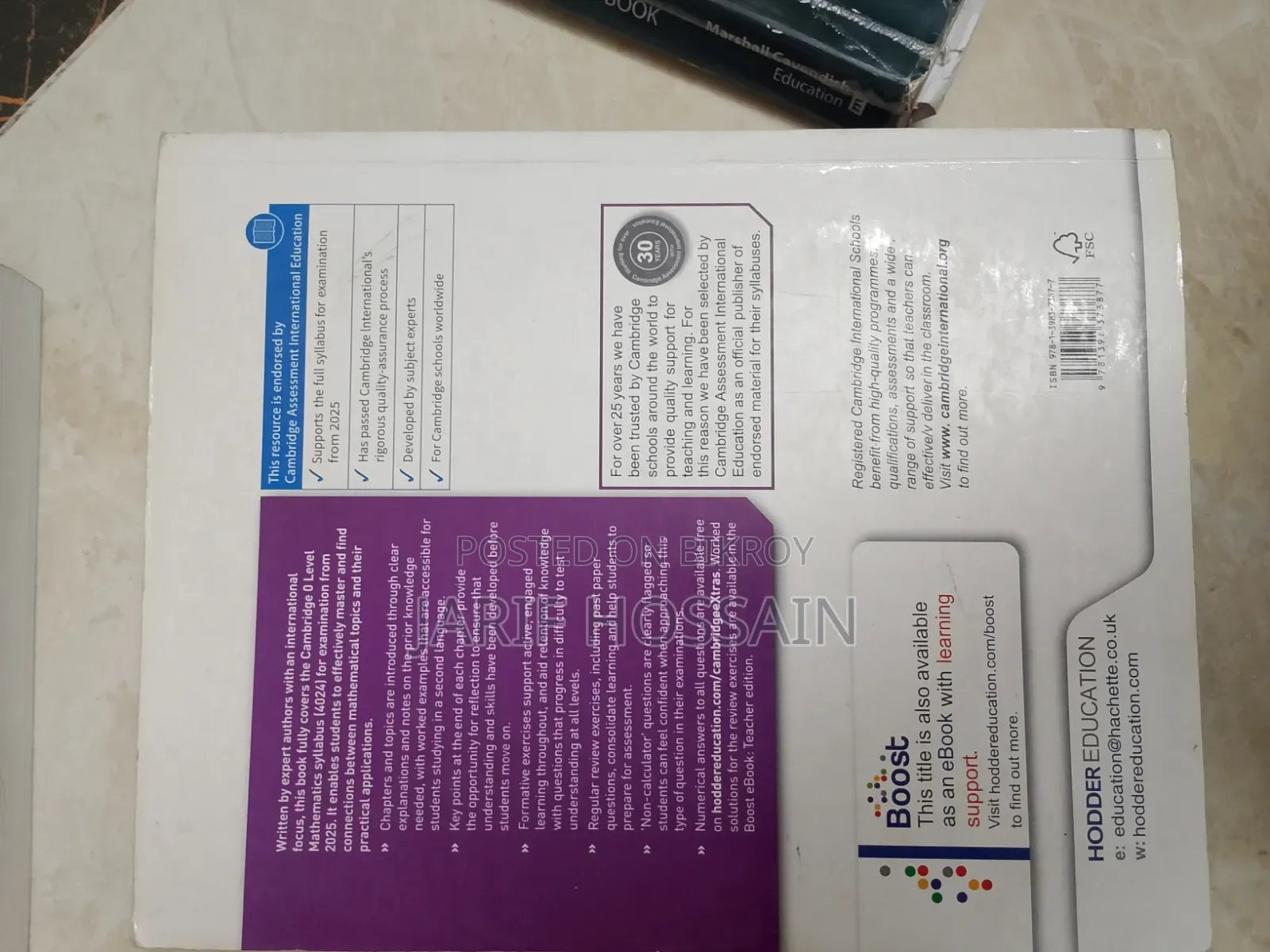 O Levels Maths D Books