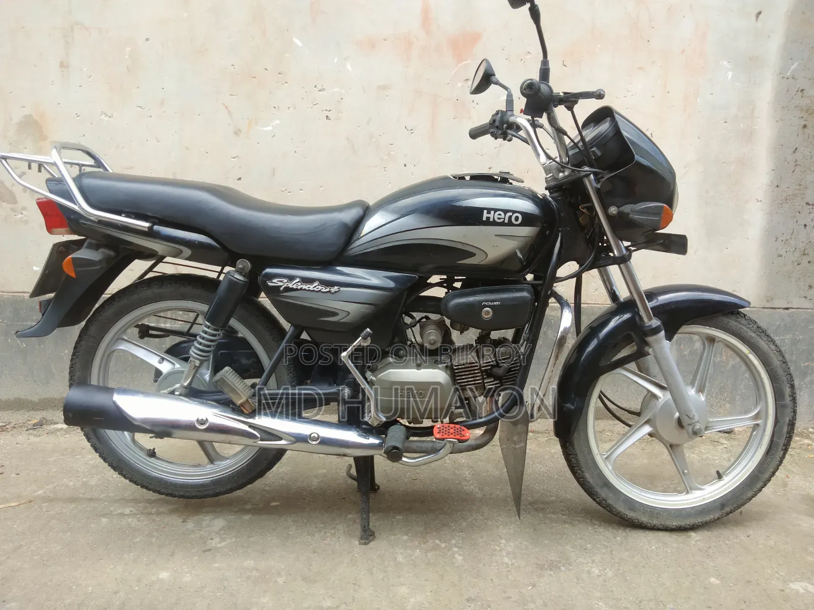 Hero Splendor Plus 2022 Black