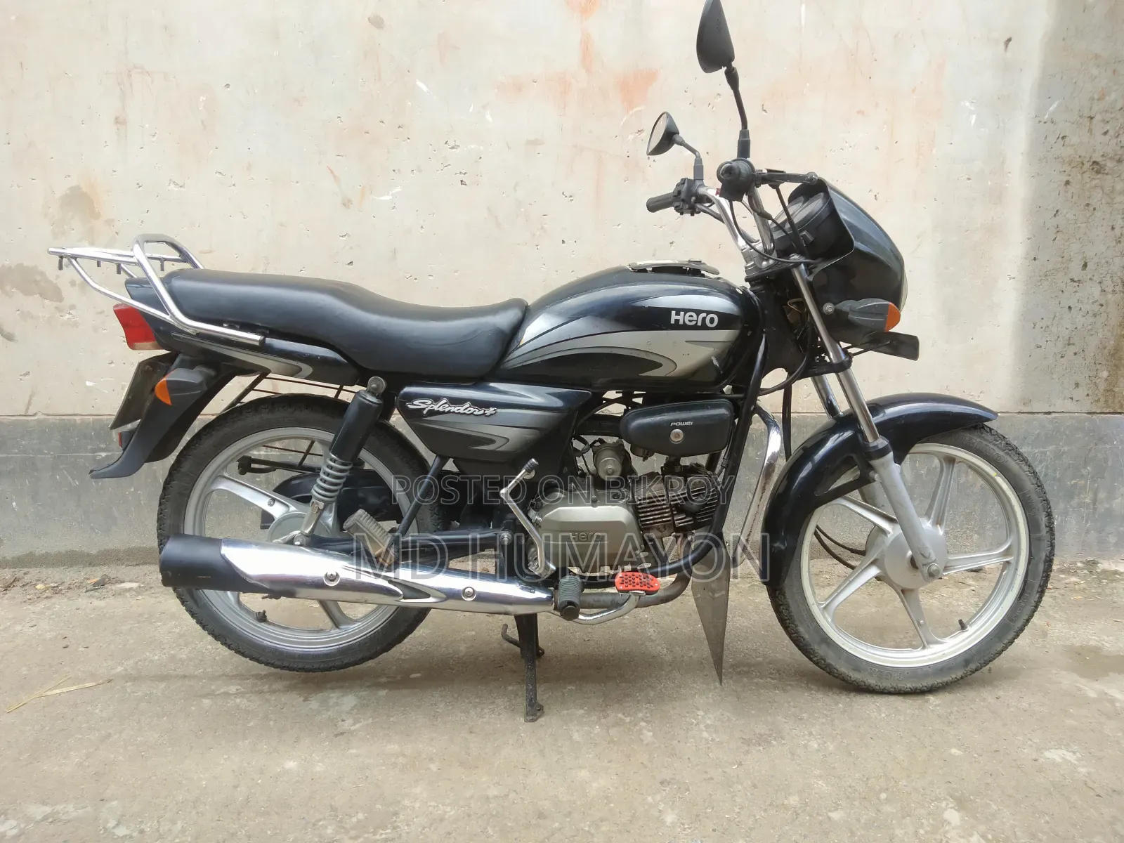 Hero Splendor Plus 2022 Black