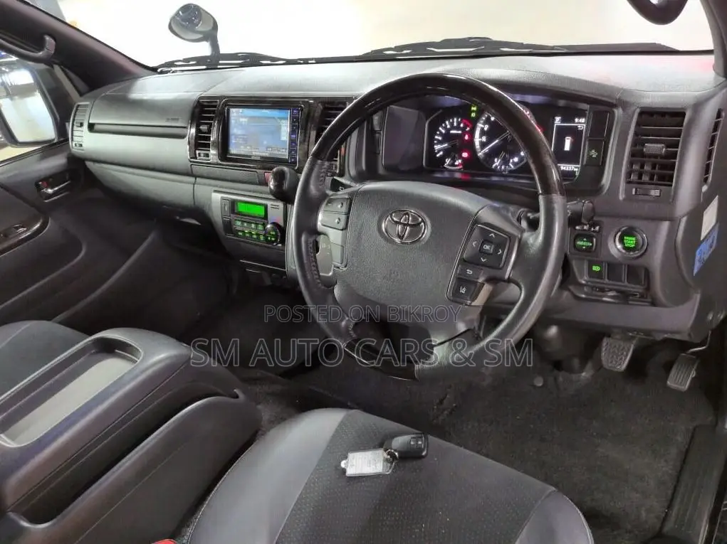 Toyota HiAce 2023 Black