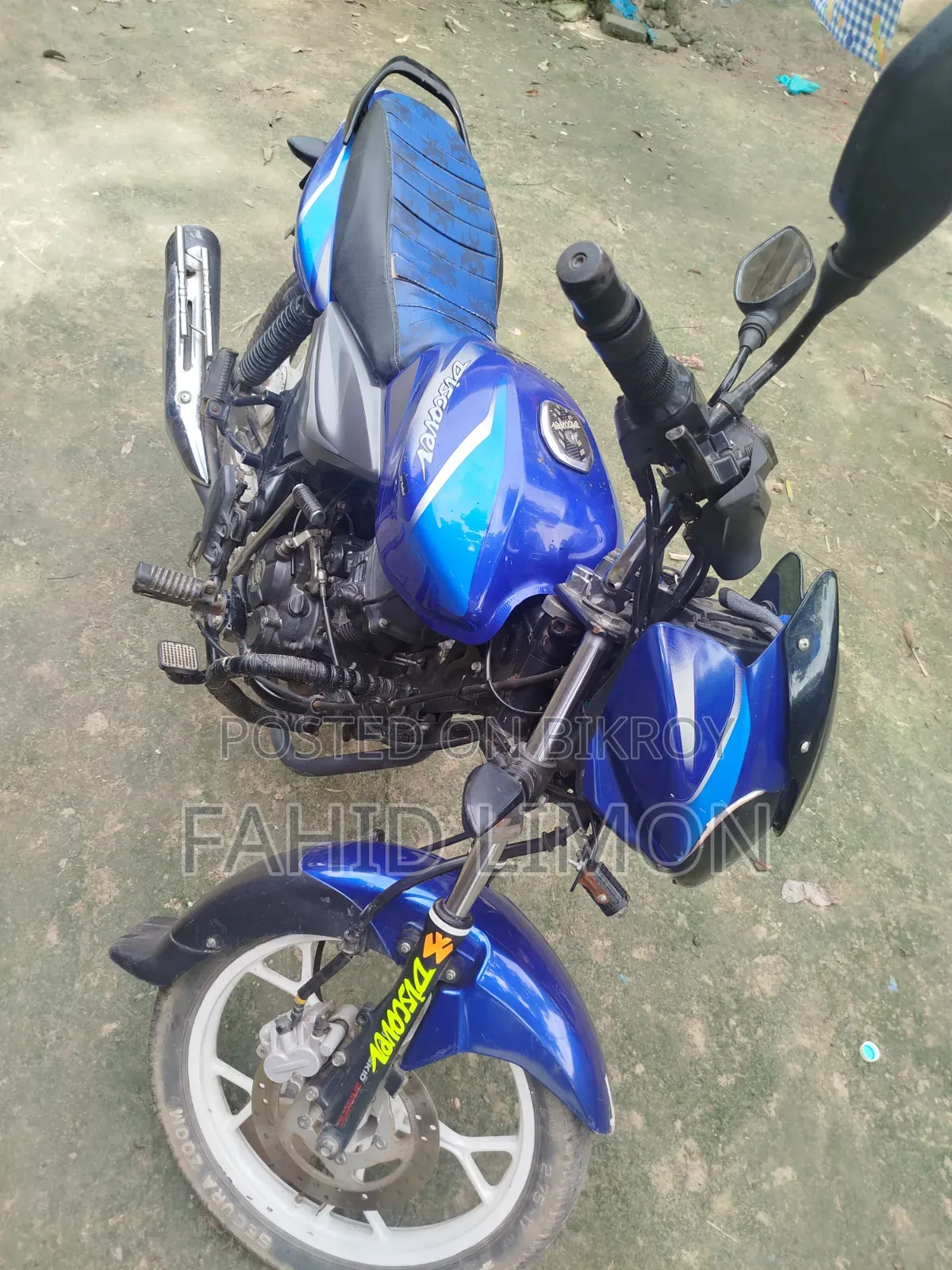 Bajaj Discover 110 2019 Blue