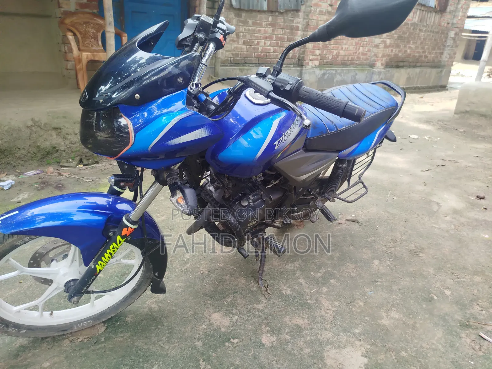 Bajaj Discover 110 2019 Blue