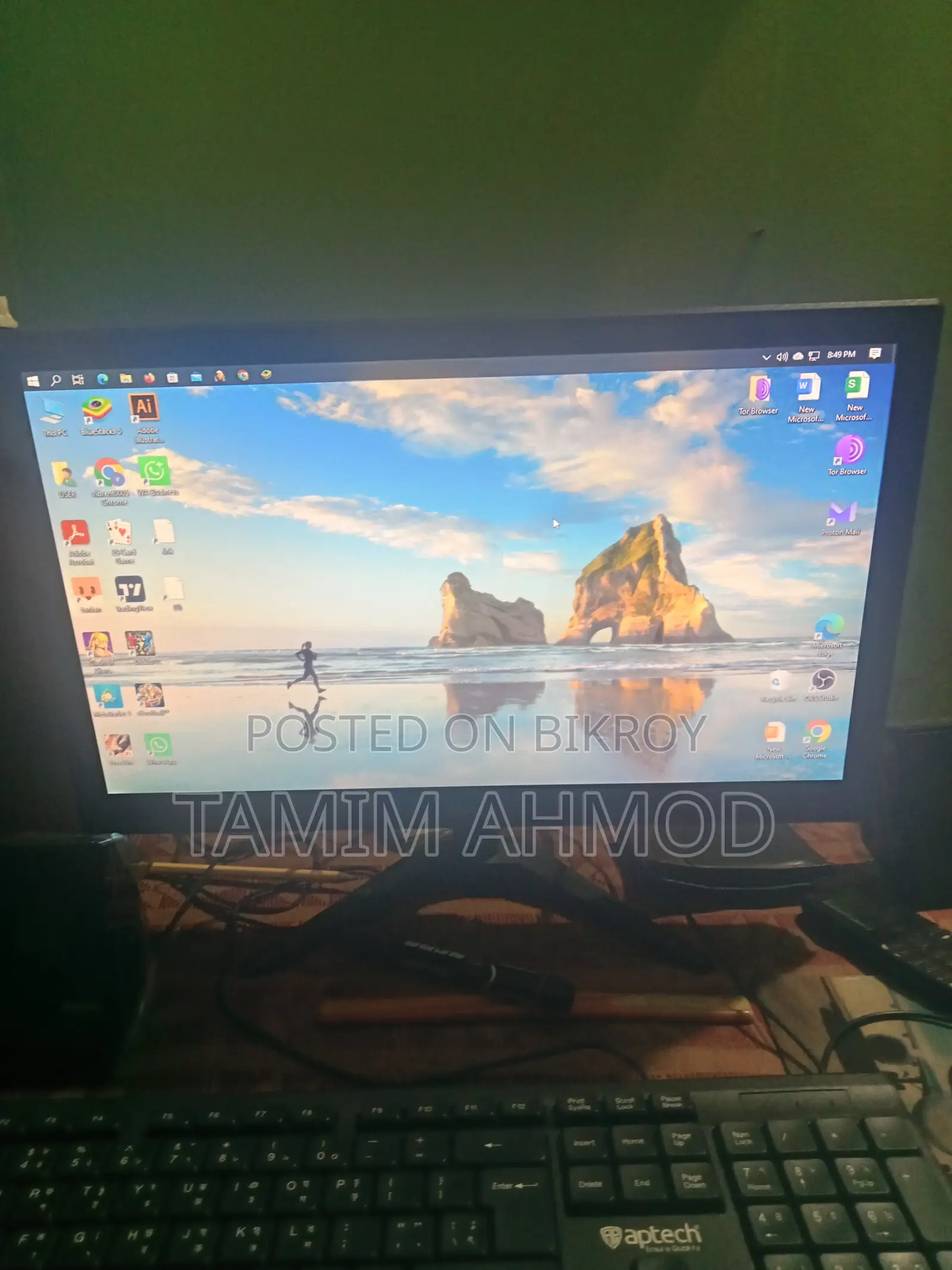 Desktop Computer 8GB Intel Core i3 SSD 128GB