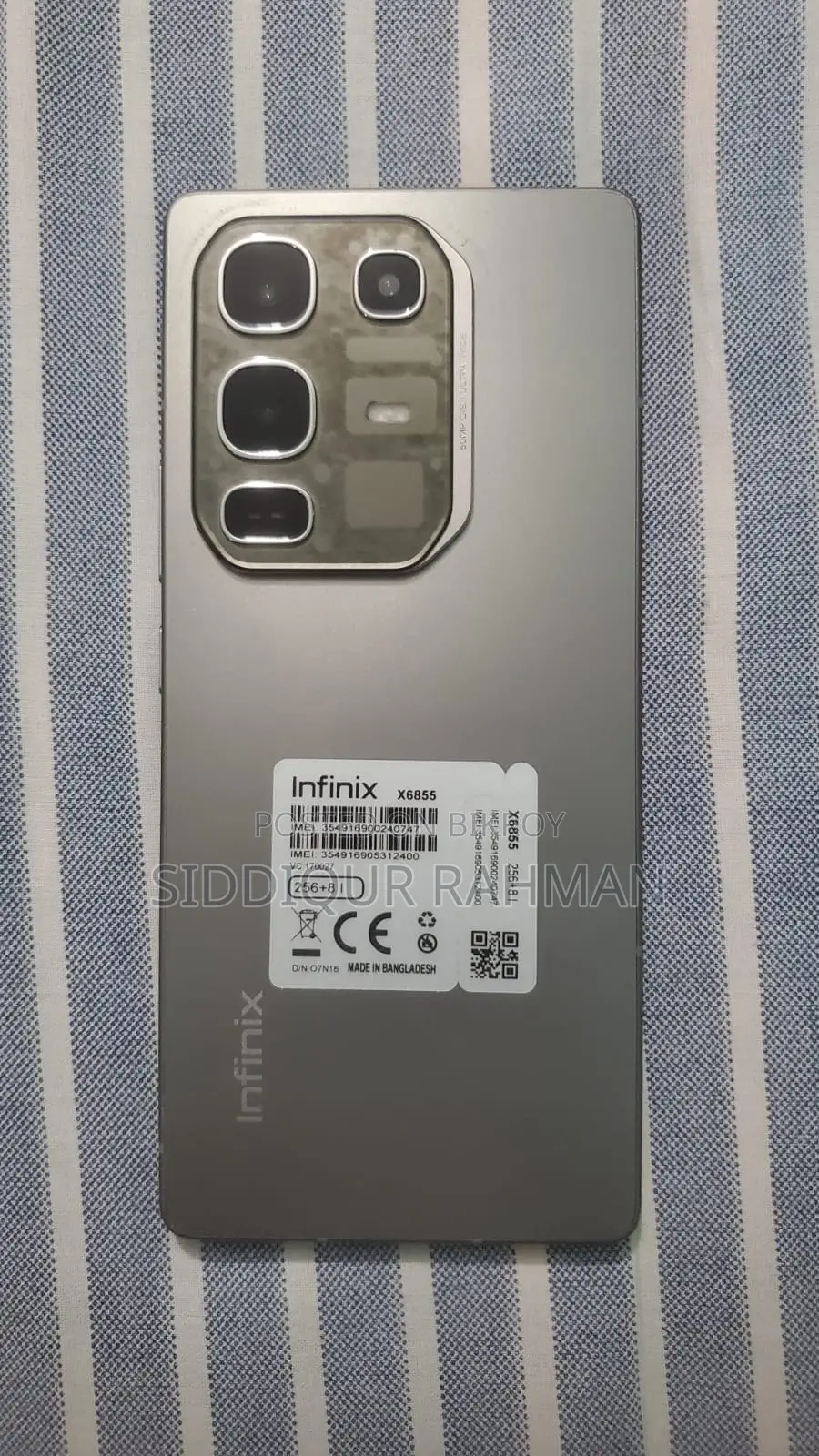 Infinix Note 50 Pro 256 GB Graphite