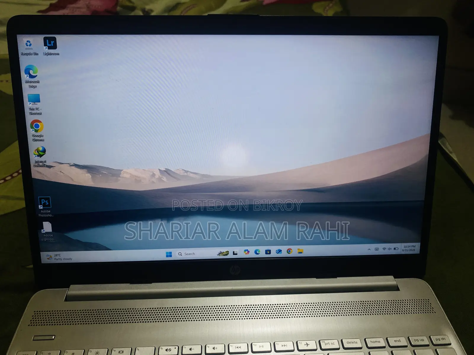 Laptop HP 15s 16GB Intel Core i5 SSD 1.5T