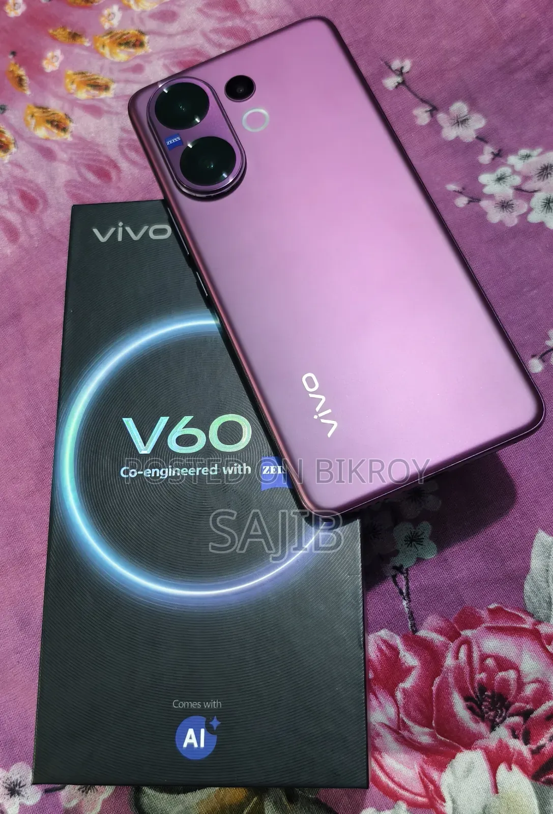 Vivo V60 256 GB Purple