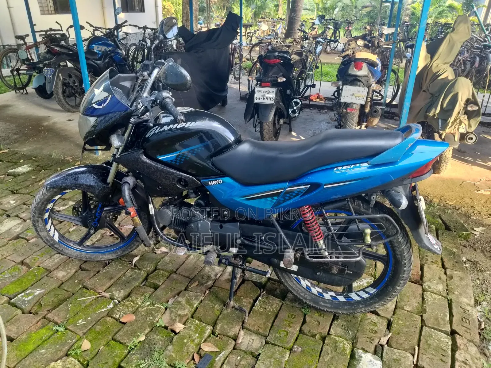 Hero Glamour 2019 Blue