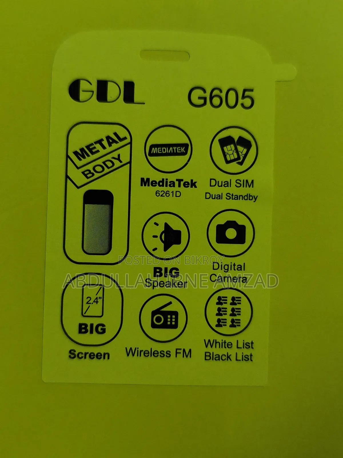 GDL G605 Gold