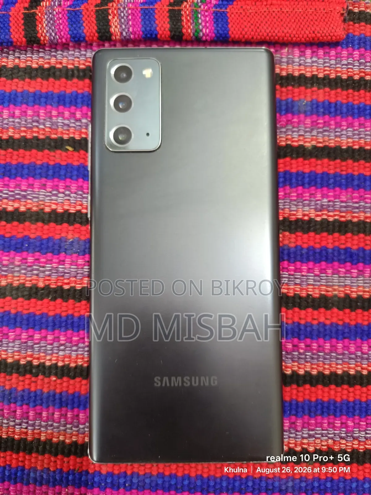 Samsung Galaxy Note 20 5G 256 GB Gray