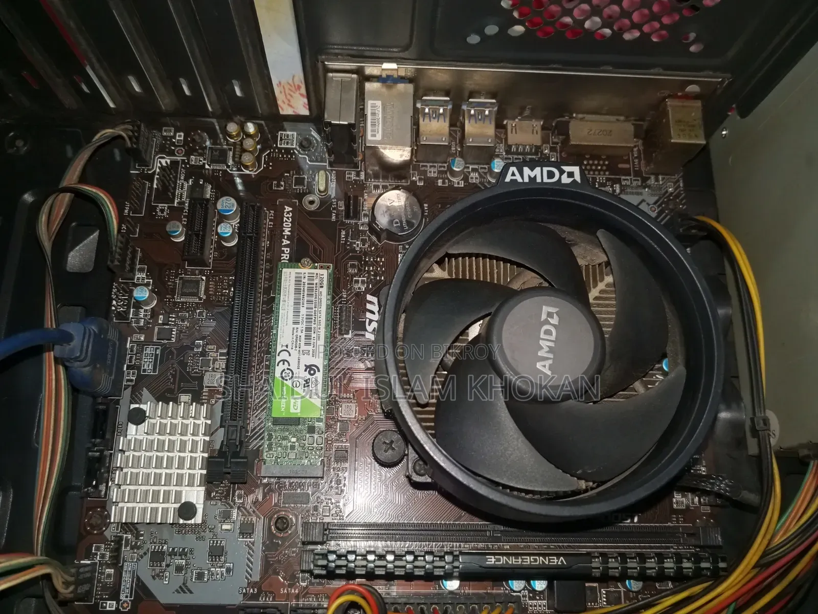 Desktop Computer MSI 8GB AMD Ryzen 5 SSD 128GB