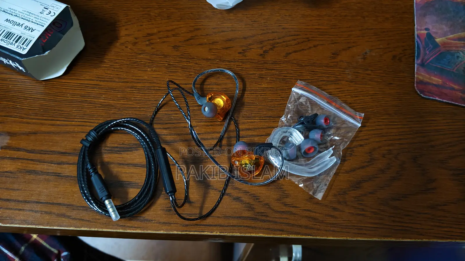 Original QKZ AK6 in Ear Earphone 6 Dynamic Driver Unit Headphone.