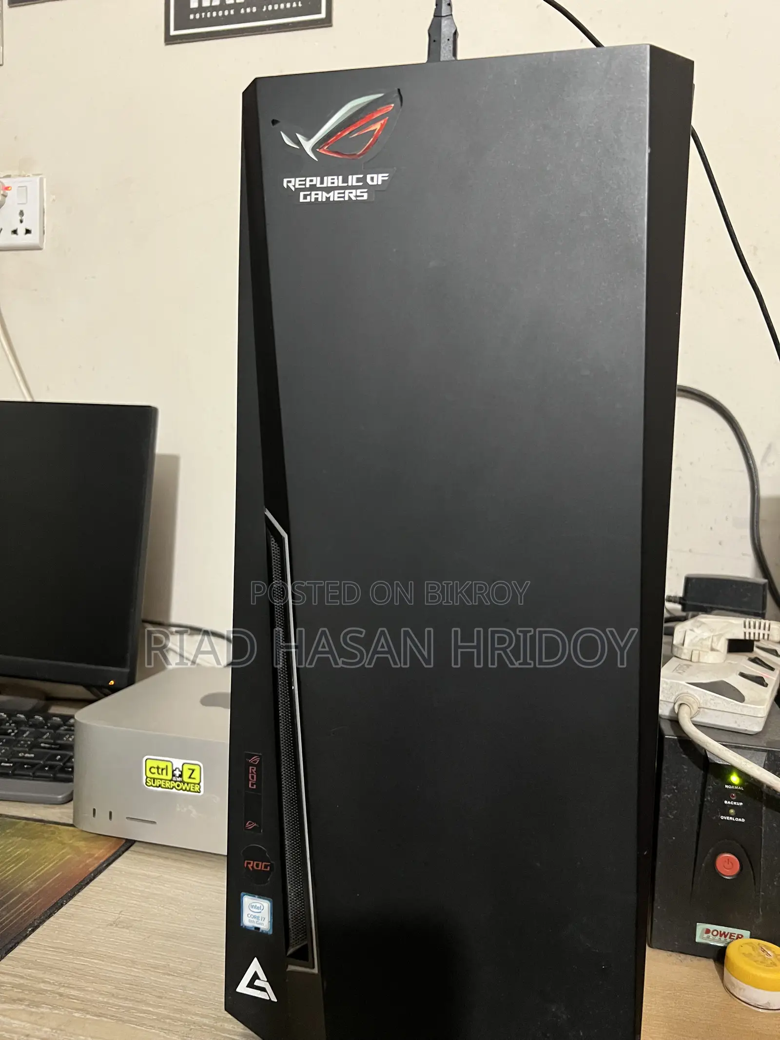 Desktop Computer Asus 16GB Intel SSD 500GB