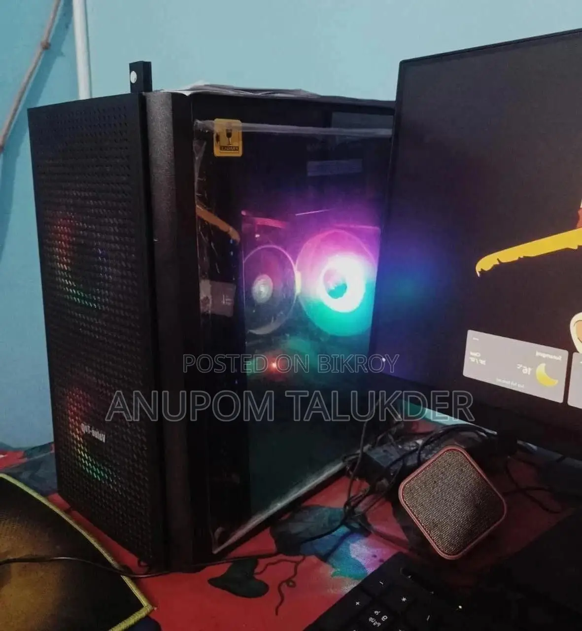 Desktop Computer MSI model 8GB AMD Ryzen 5 SSD 256GB