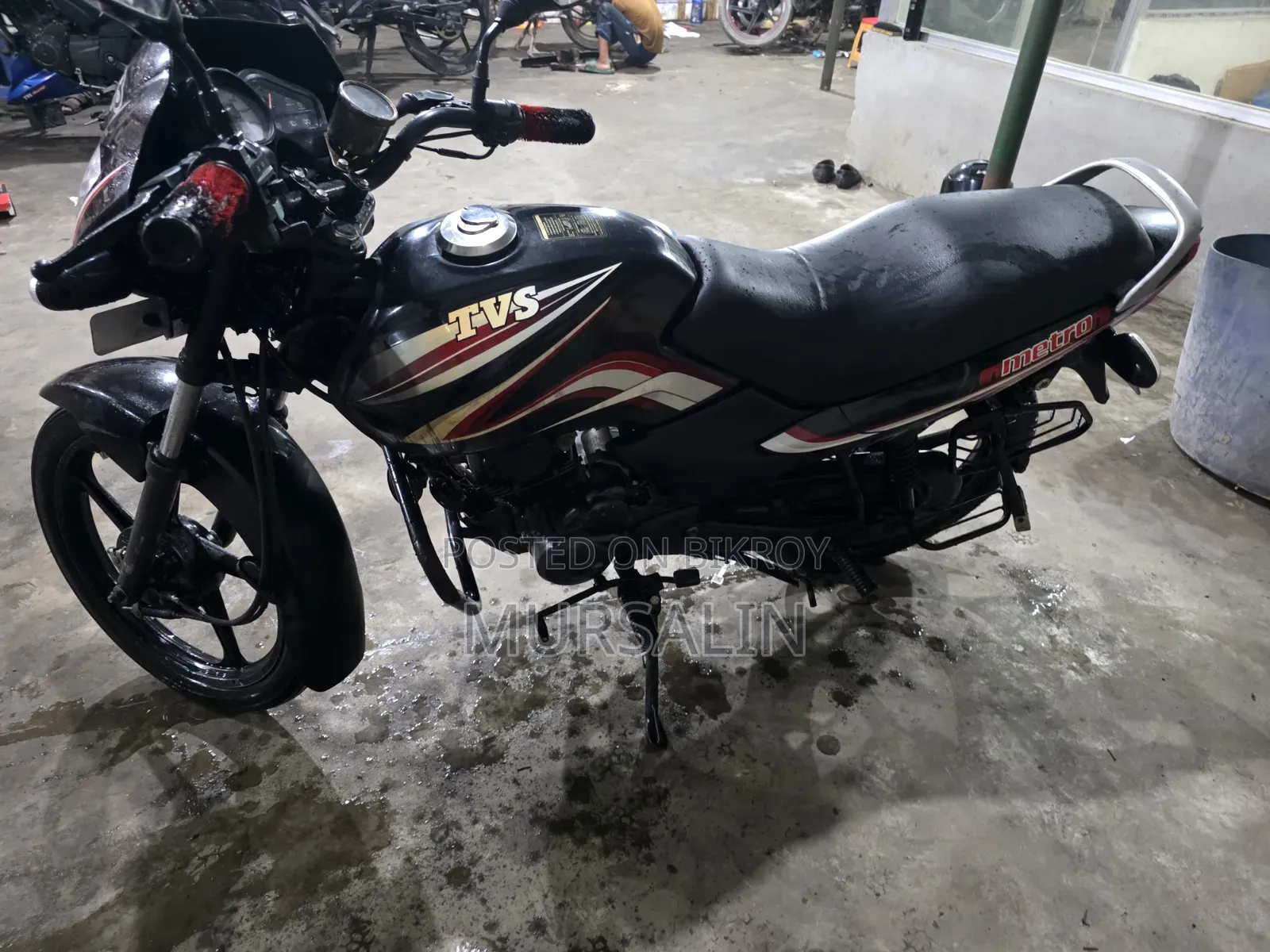 TVS Metro 2017 Black