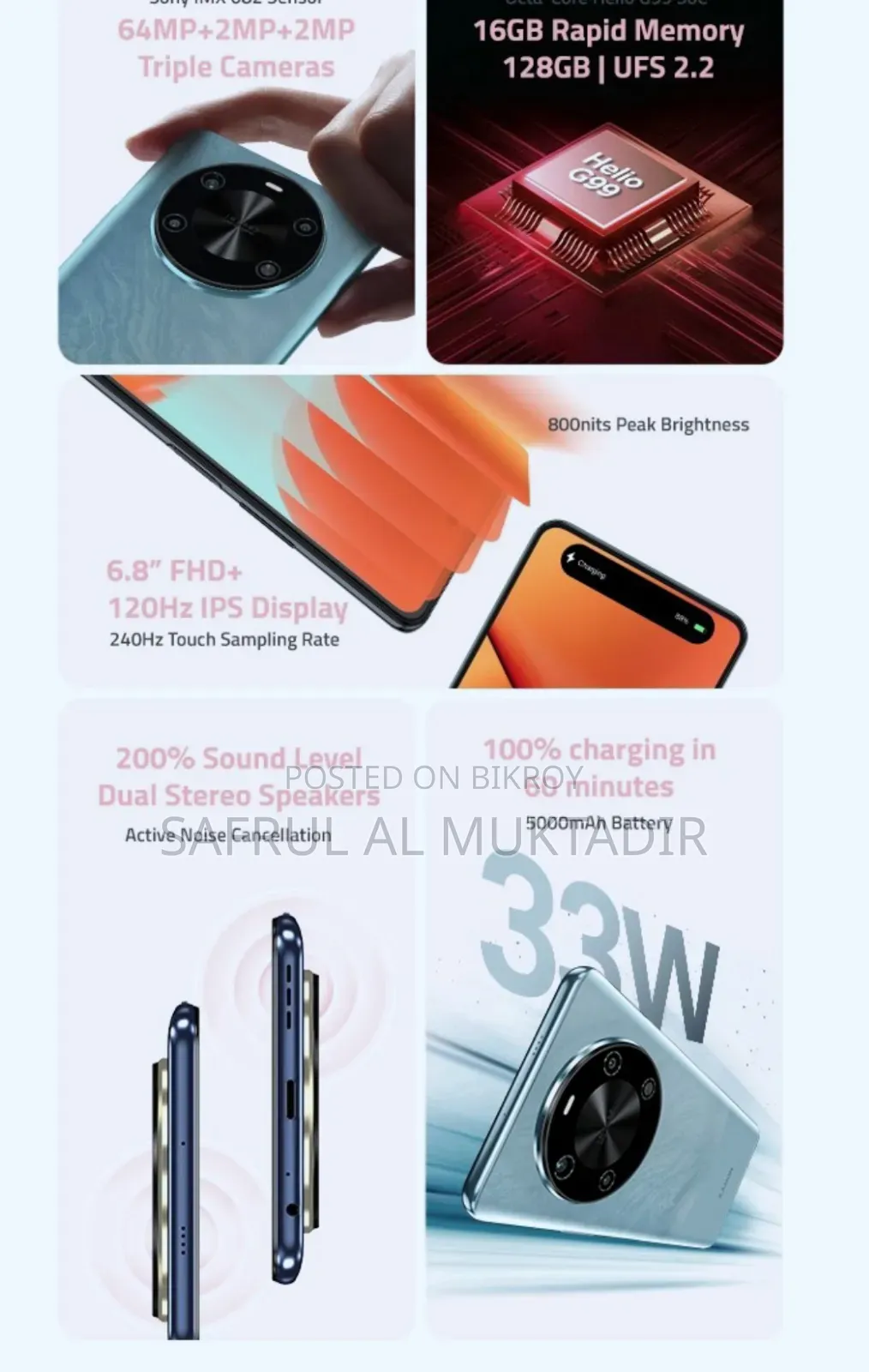 Walton XANON X21 128 GB Black