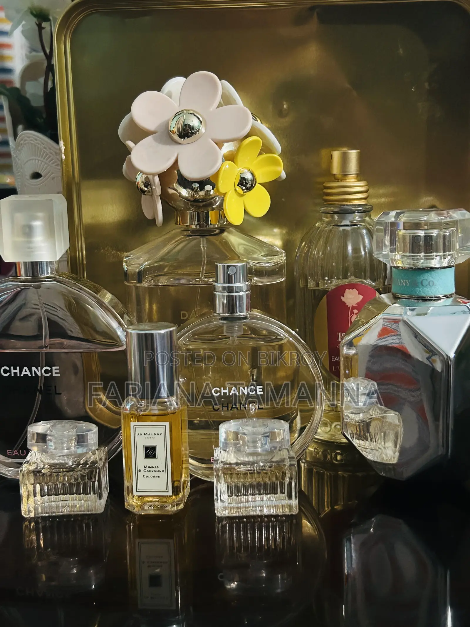 Chanel, Hermes, Tiffany & Many Branded Perfumes