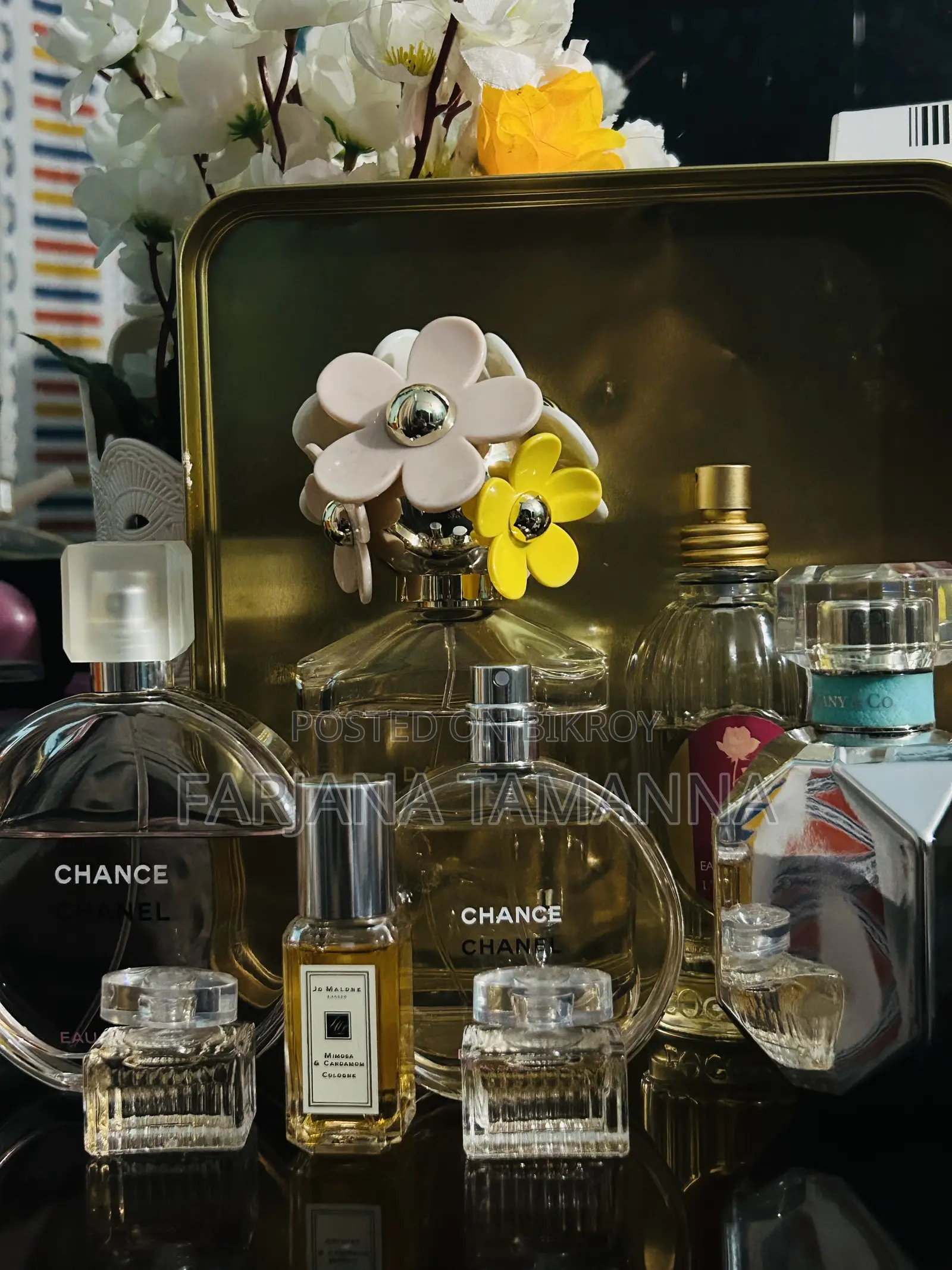 Chanel, Hermes, Tiffany & Many Branded Perfumes
