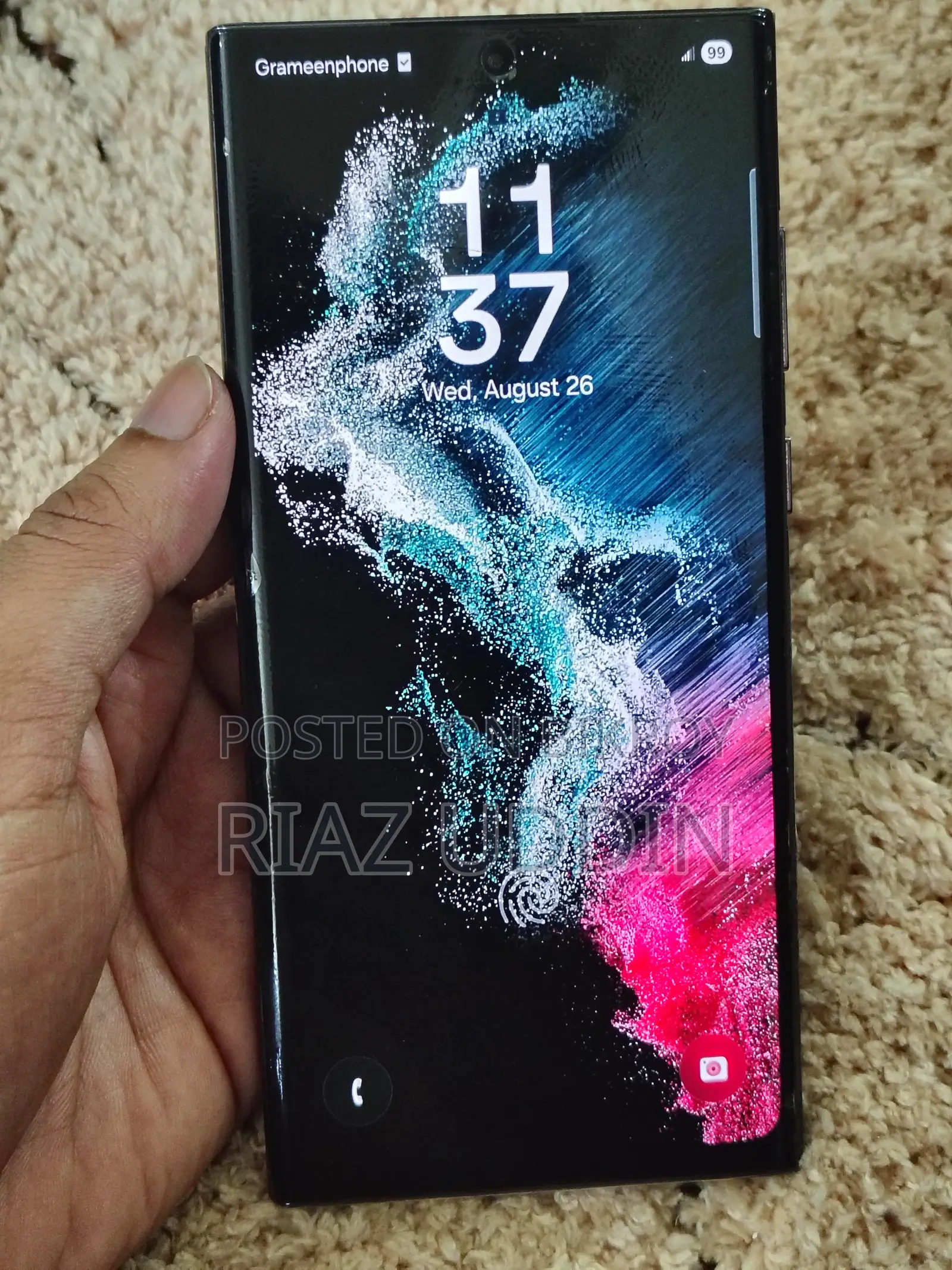 Samsung Galaxy S22 Ultra 256 GB Black