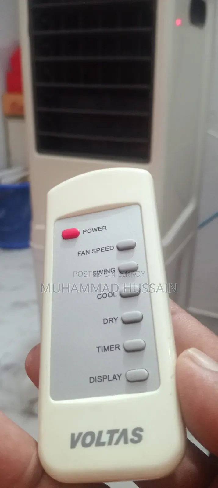 Full Fresh Remote Control  Display Air Cooler