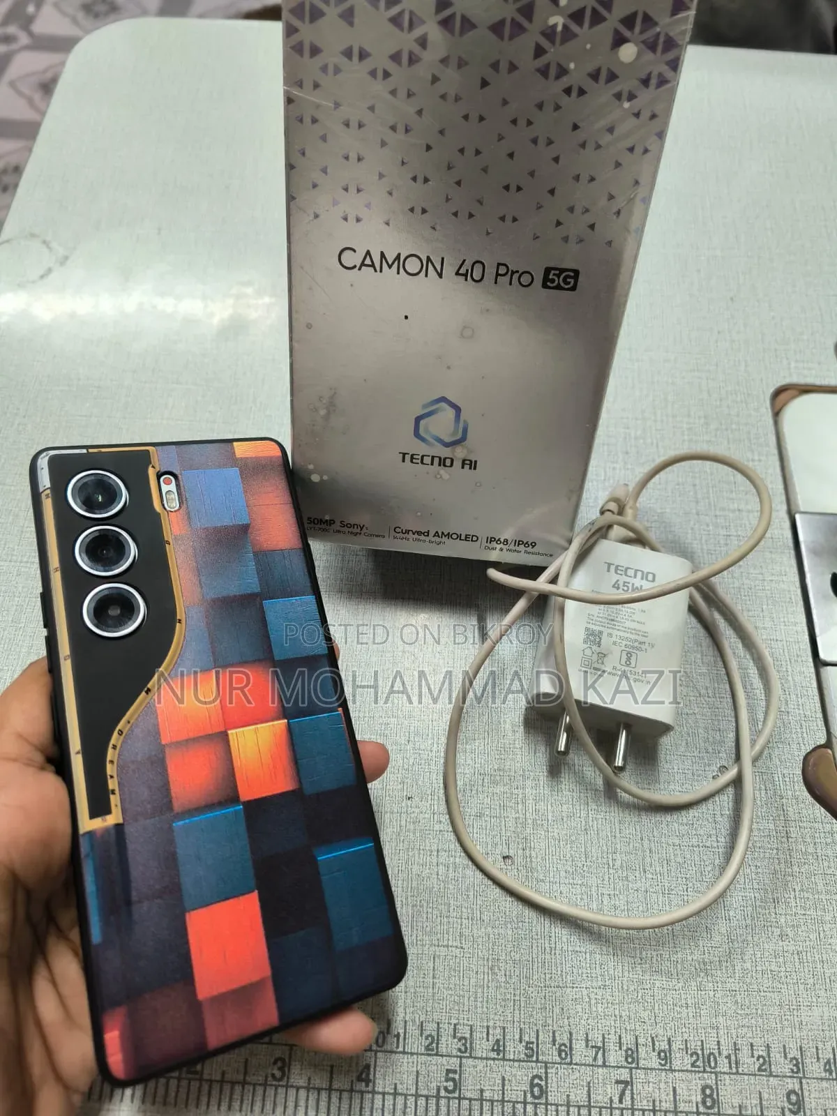 New Tecno Camon 40 256 GB Graphite