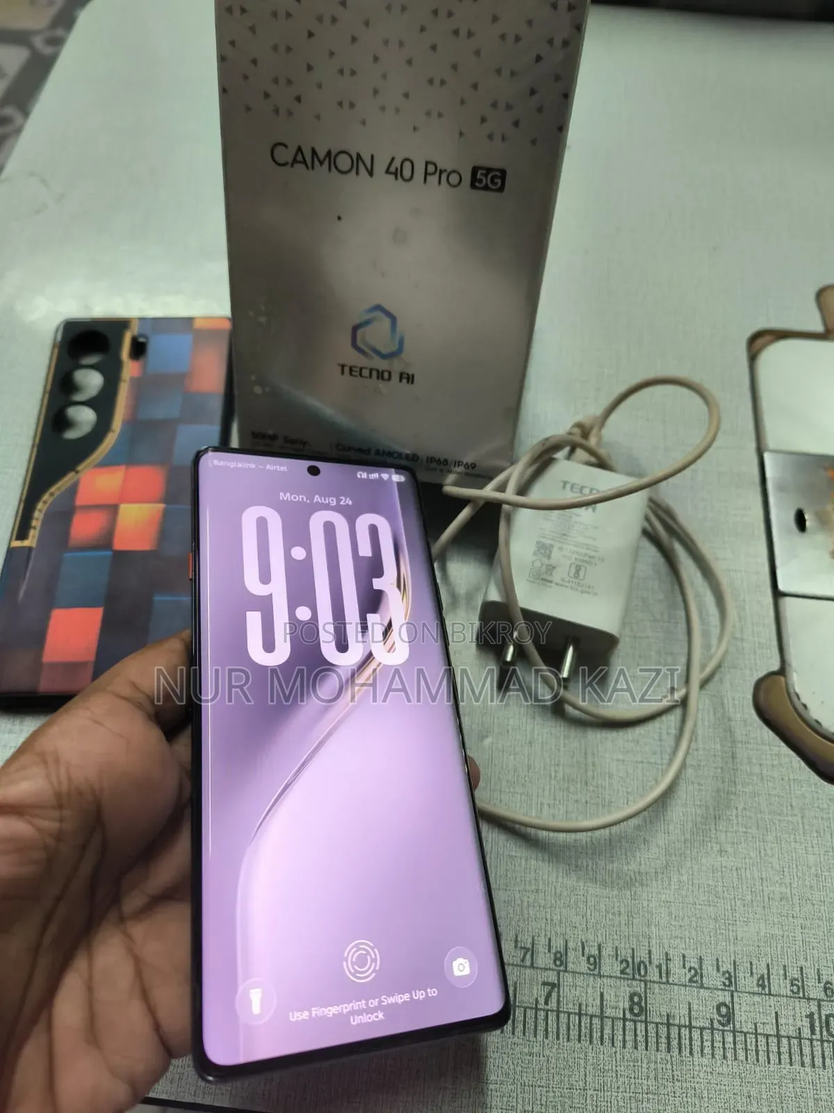 New Tecno Camon 40 256 GB Graphite