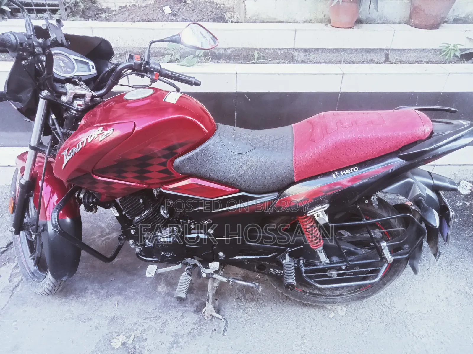 Hero Ignitor 125 Techno 2021 Red