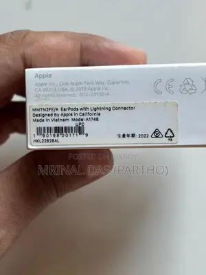 Apple Original Headphone (With Box)