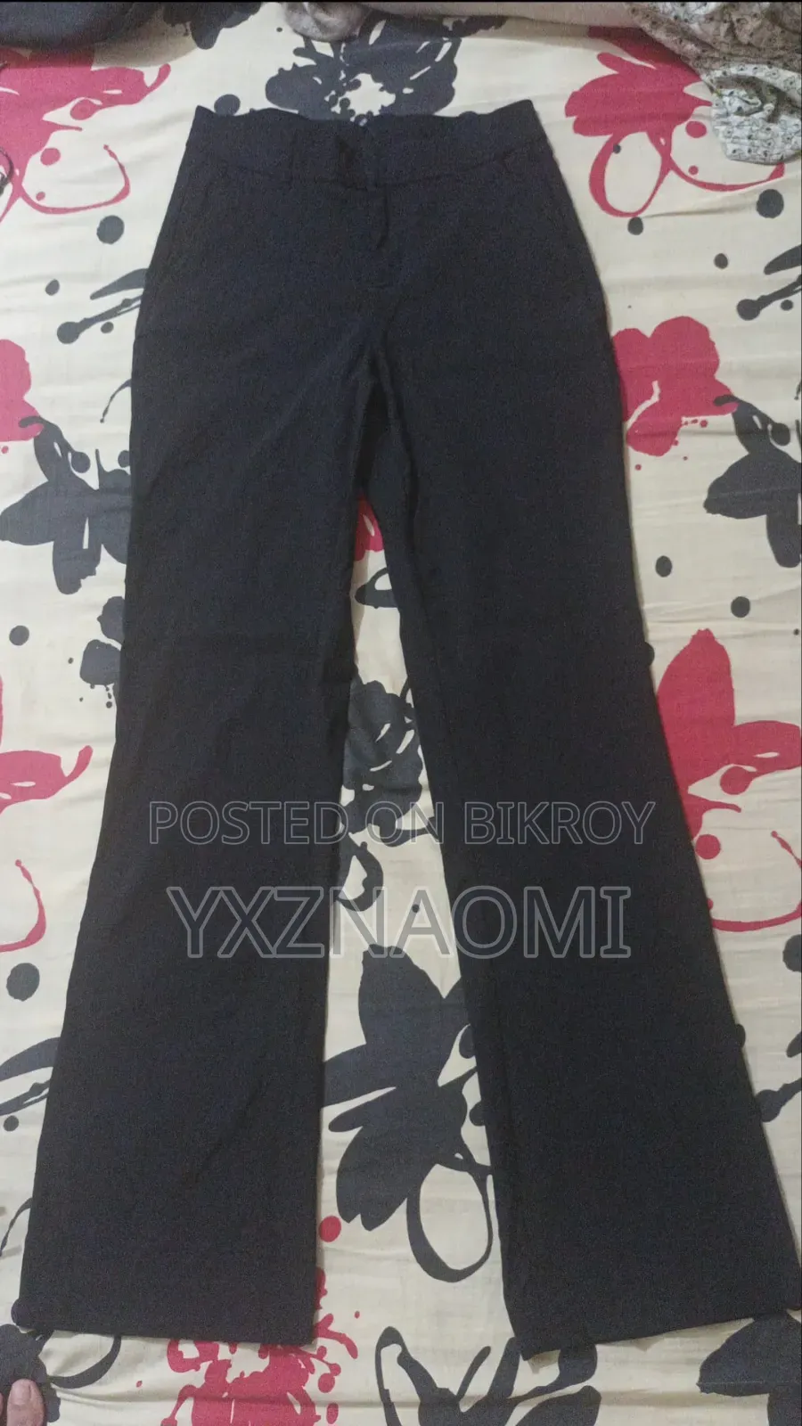 Black Flare Pant