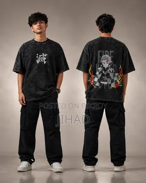 Premium Acid Wash Drop Shoulder T-Shirt