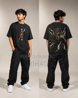 Premium Acid Wash Drop Shoulder T-Shirt