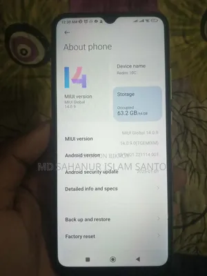 Xiaomi Redmi 10C 64 GB Red