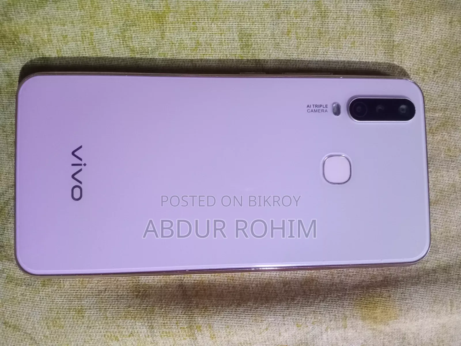 Vivo Y17 256 GB Pink