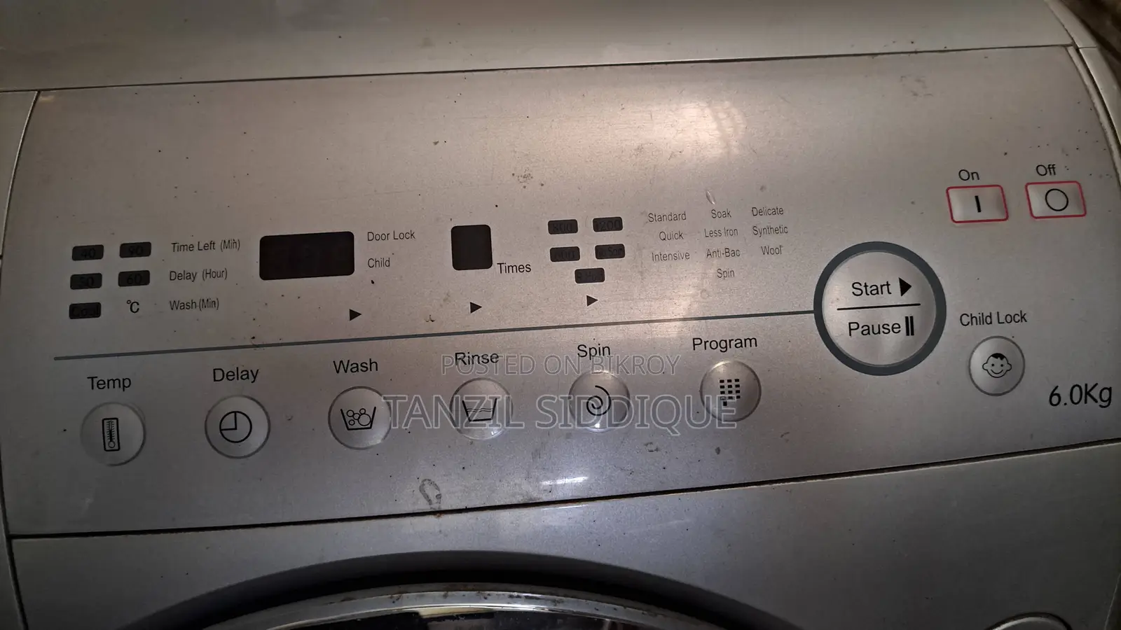 GoldStar 6.0 Kg Front Load Washing Machine