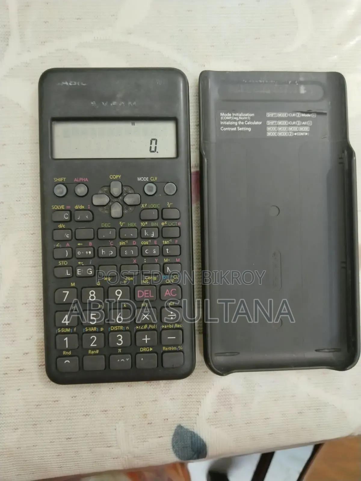 CASIO Fx- 991ms Series একটি ক্যালকুলেটর বিক্রি করা হবে