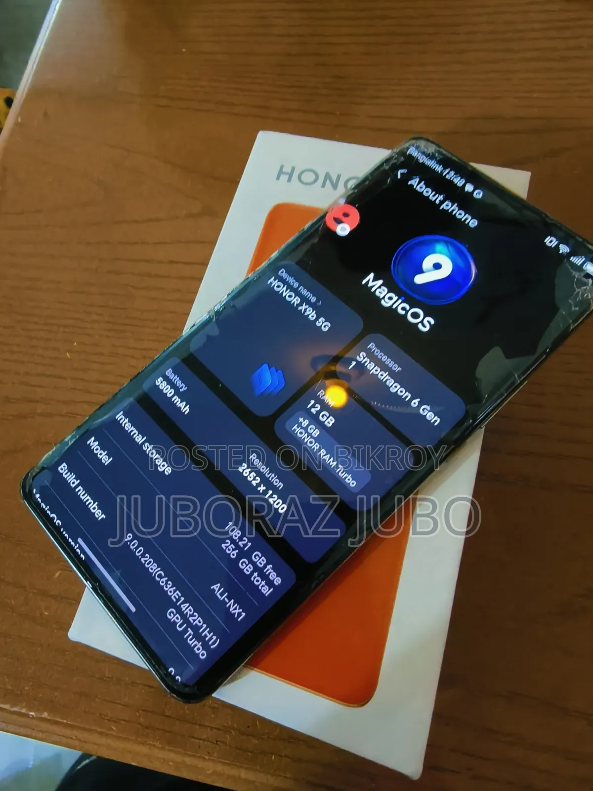 Honor X9b 5G 256 GB Orange