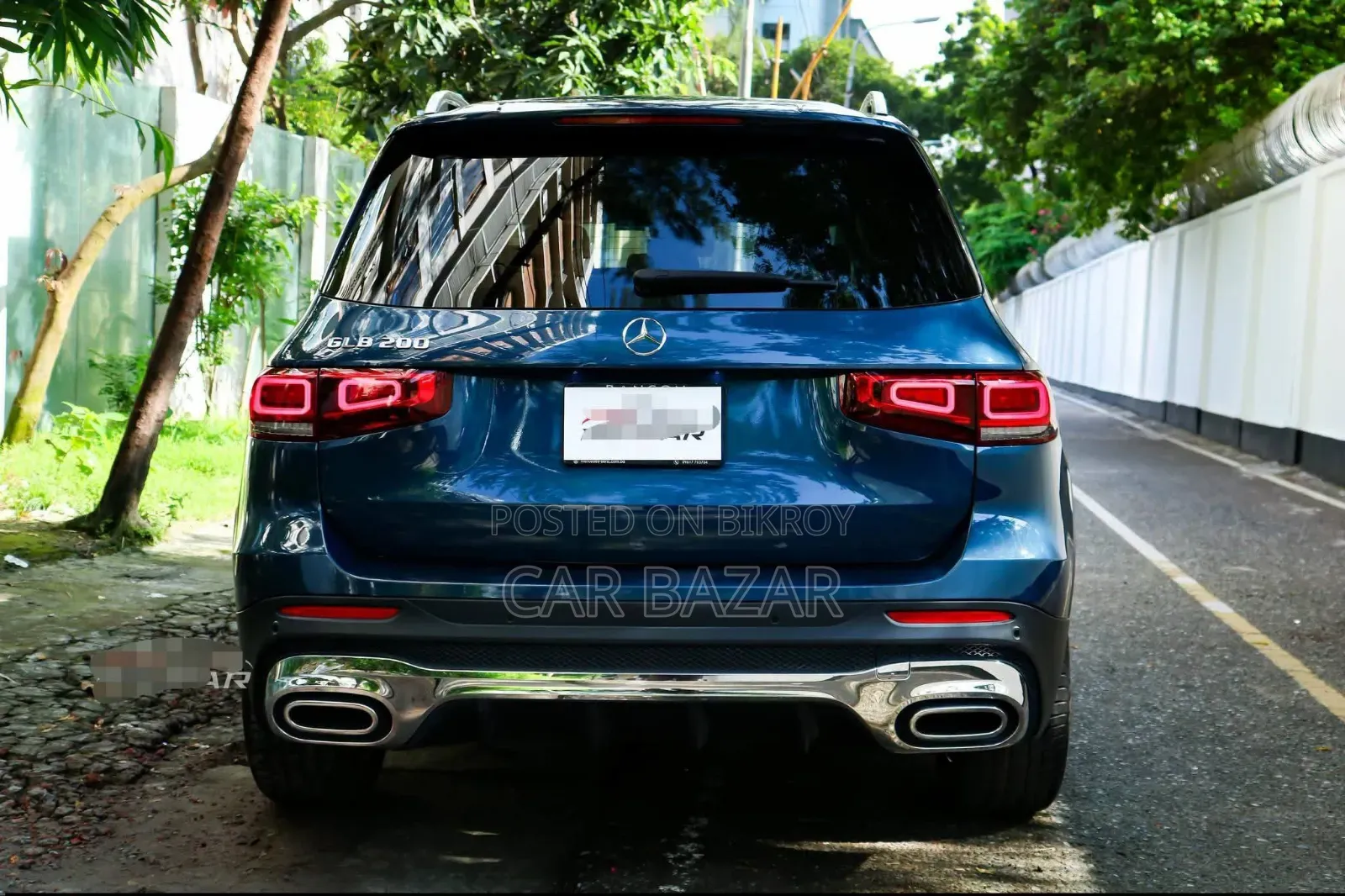 Mercedes-Benz GLB-Class GLB 200 4MATIC 2023 Blue