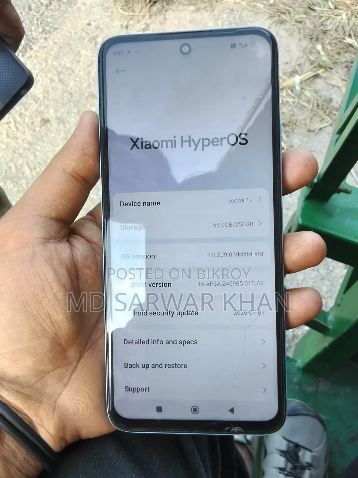 Xiaomi Redmi Note 12 256 GB White