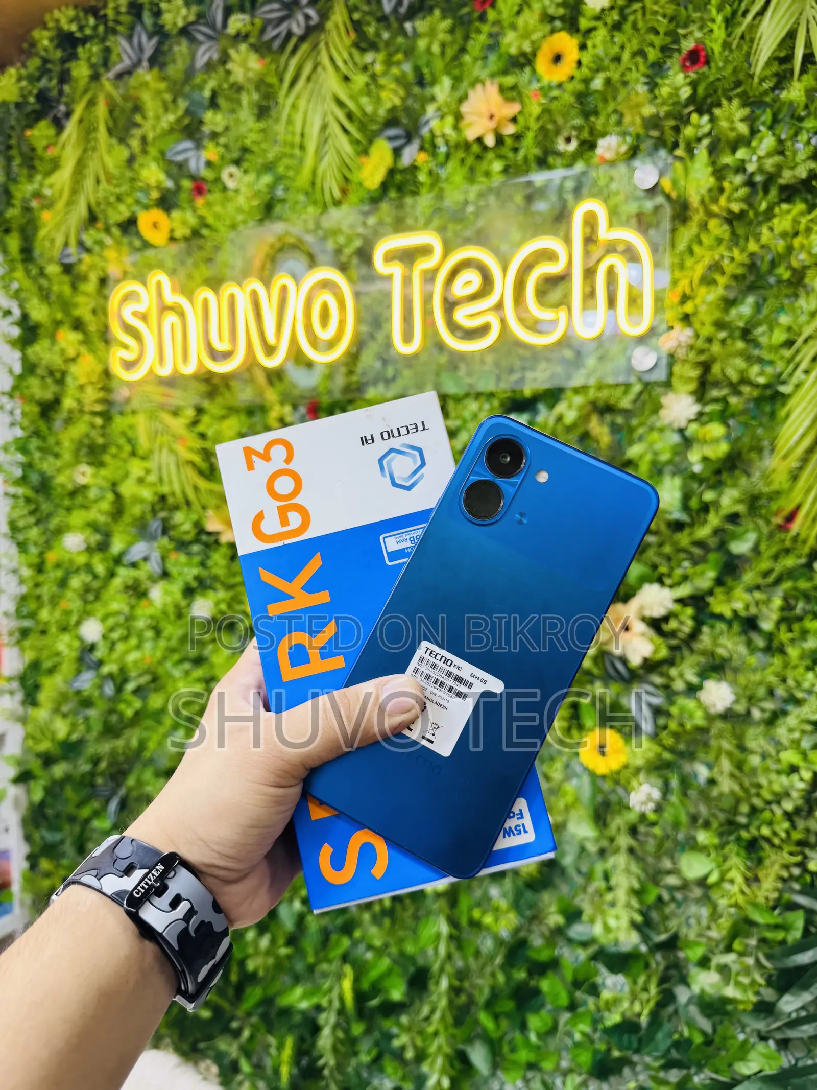 Tecno Spark Go 3 64 GB Blue