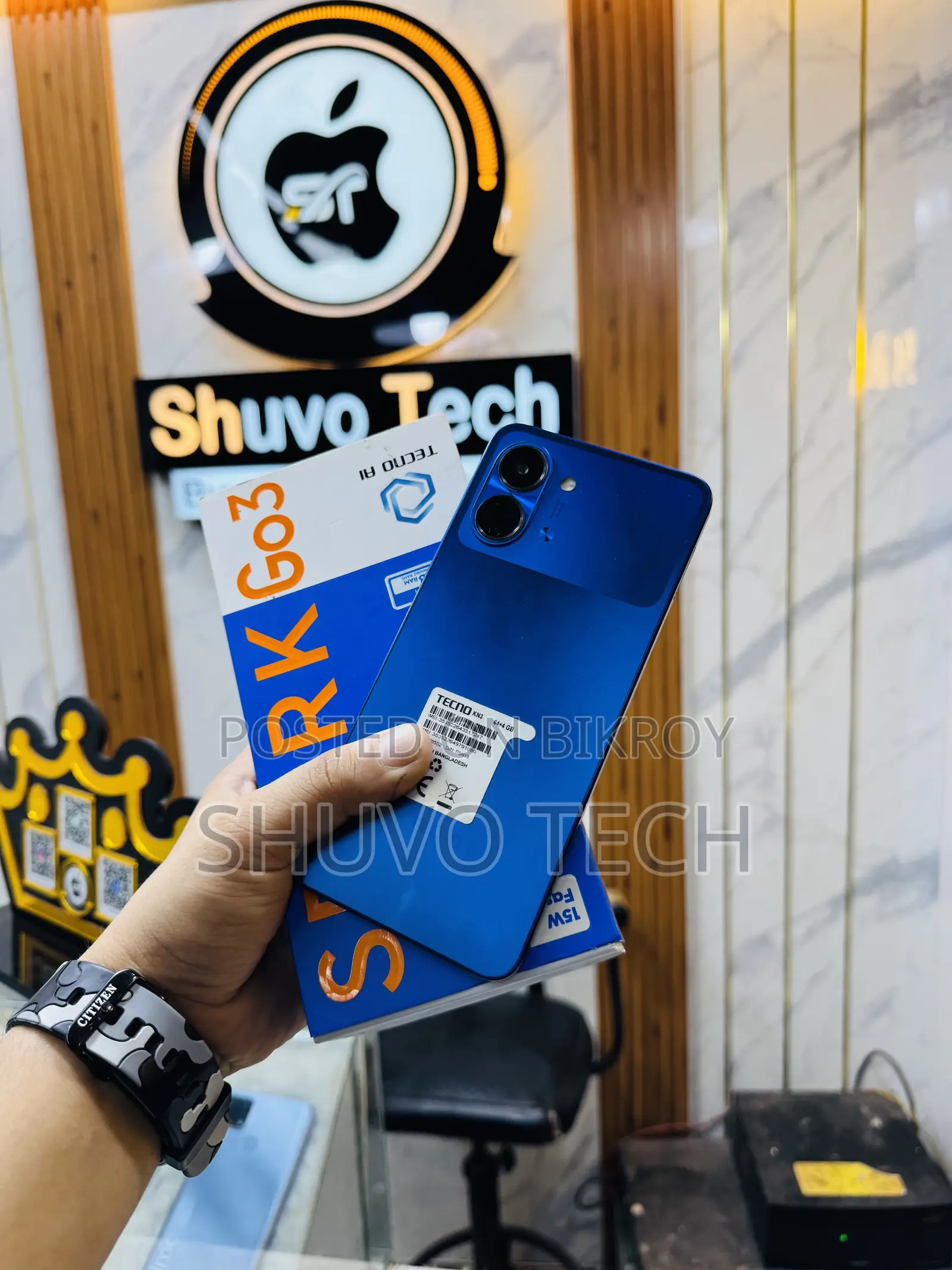 Tecno Spark Go 3 64 GB Blue