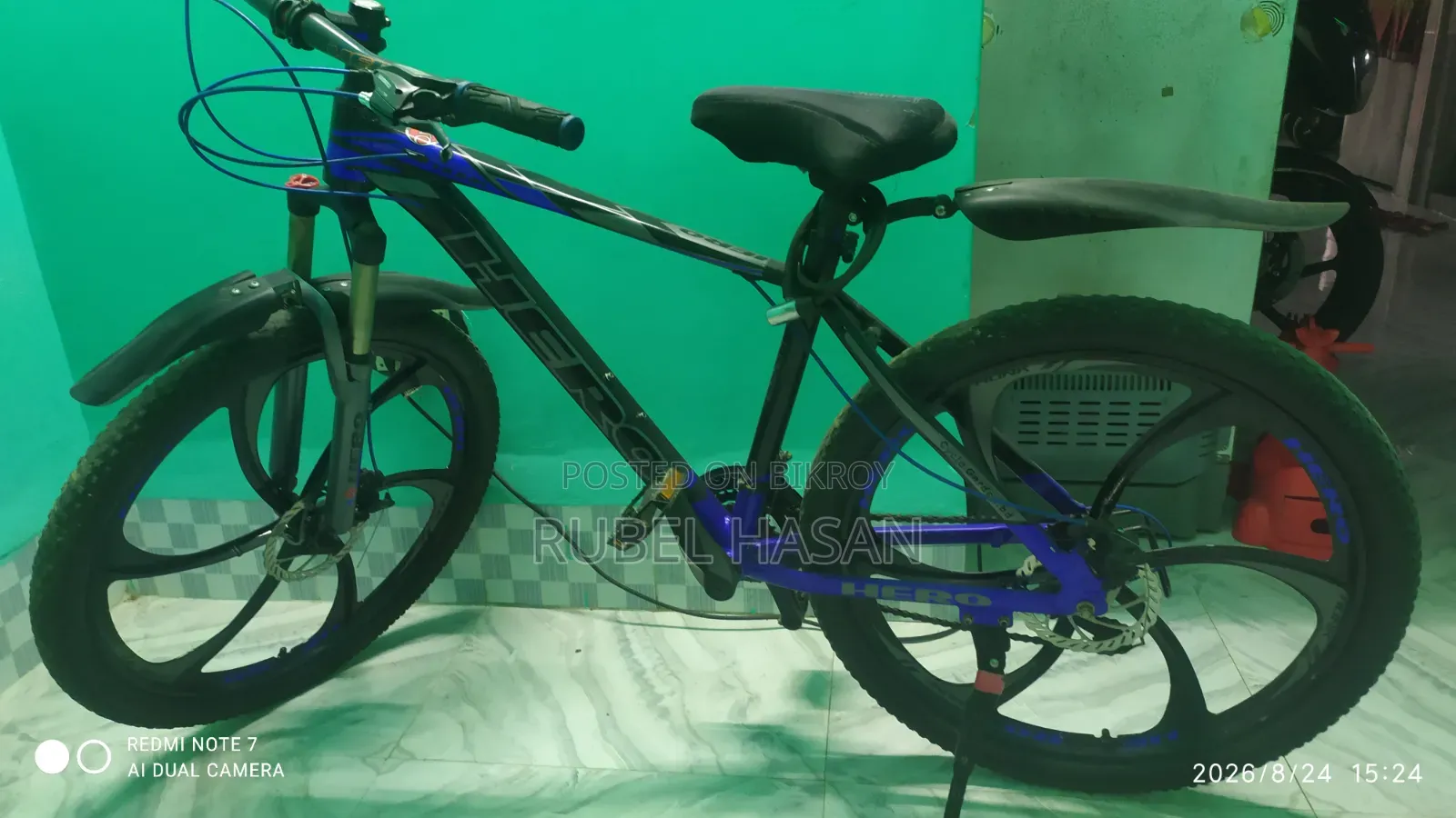 Hero Gear Blue Bicycle New Condition